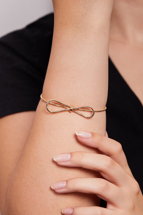 Heliophilia Silver Pulsera de Metal Dorada Ajustable Heliophilia Silver Pulsera de Metal Dorada Ajustable